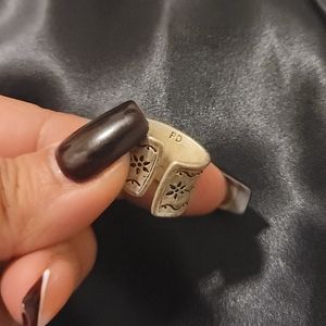 Silver Handmade Adjustable Ring